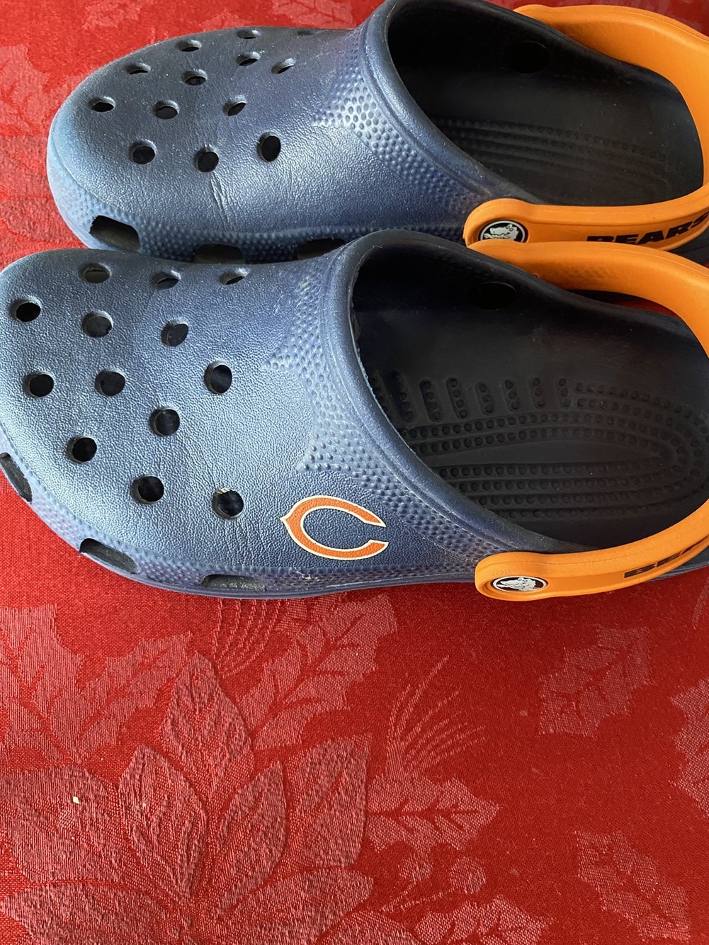 Chicago Bears crocs style 