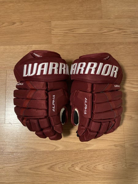 Warrior 13"  Alpha Pro Gloves Maroon