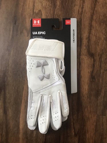 New Small Under Armour Epic Batting Gloves