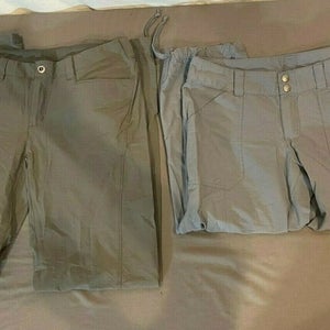 Patagonia Gray Nylon/Elastane Hiking and Capri Pants Women's Size 6 EXCELLENT