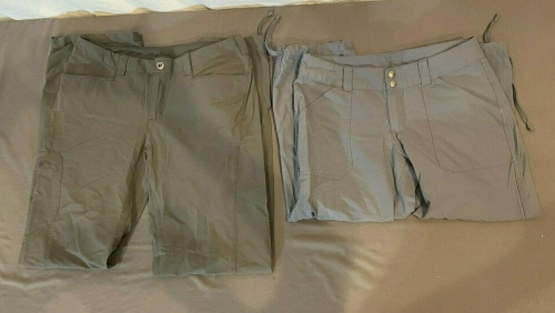 Patagonia Gray Nylon/Elastane Hiking and Capri Pants Women's Size 6 EXCELLENT