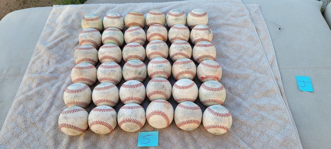 Baseballs Used Rawlings Official Minor League 36 Pack (3 Dozen)