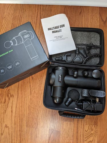 New Open Box EM26 Percussion Massage Gun