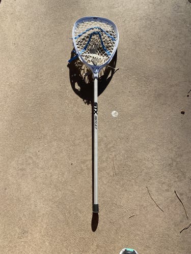 STX Eclipse 2 complete goalie stick, Maverik M4 goalie gloves and goalie bag