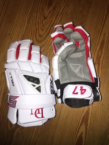 New Denison Team Issued STX 13" Cell IV Lacrosse Gloves #47