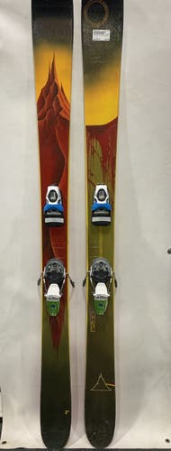 Used Line Sir F.b. Skis 184 Cm 184 Cm Mens Downhill Ski Combo