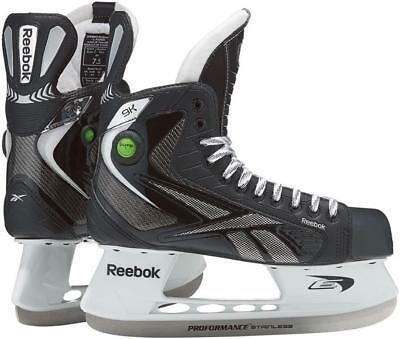 New Reebok 5K Y13 D ice hockey skates shoe size US 1.5 sz youth boys skate black 