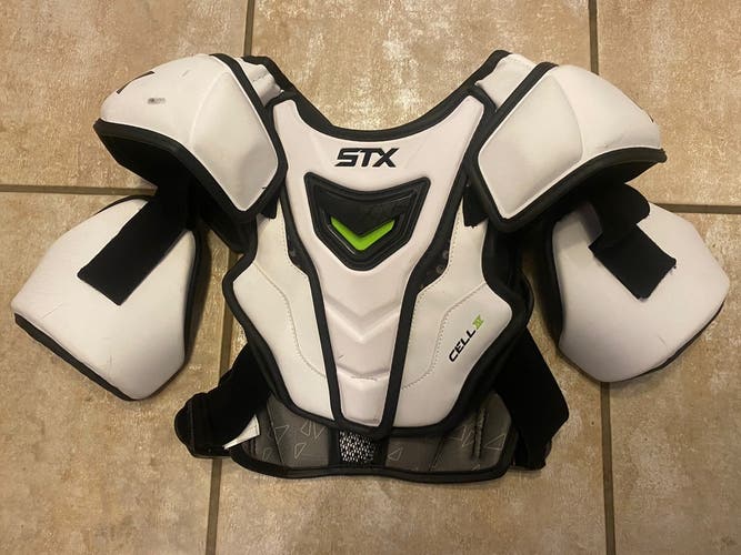 STX Medium Cell4 Lacrosse Shoulder Pads
