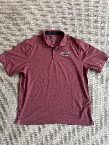 Harvard Lacrosse Dri-Fit Polo