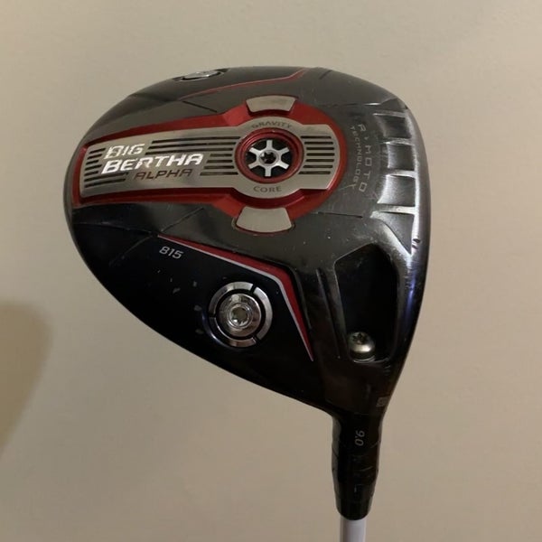 Men's Right Handed Stiff Flex 9 Loft Big Bertha Alpha 815 Driver