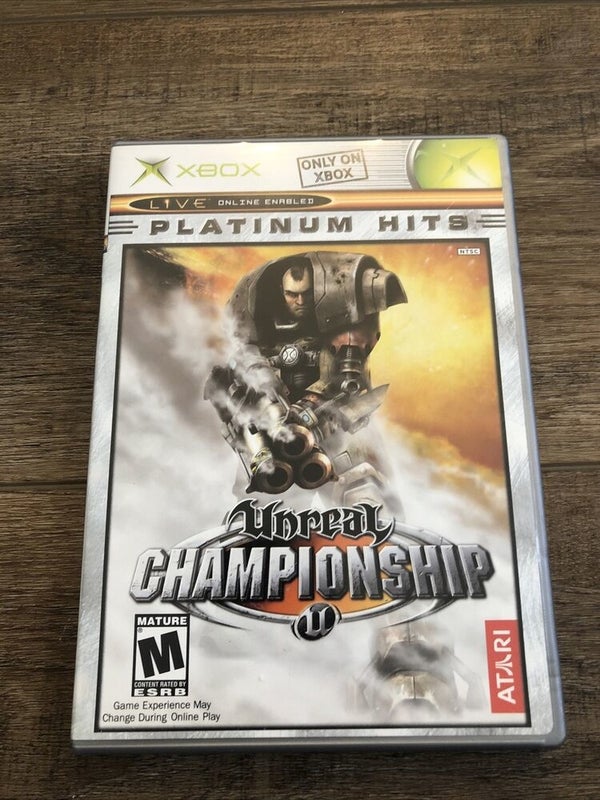 Unreal Championship (2003 Microsoft Xbox) *Complete - Platinum Hits