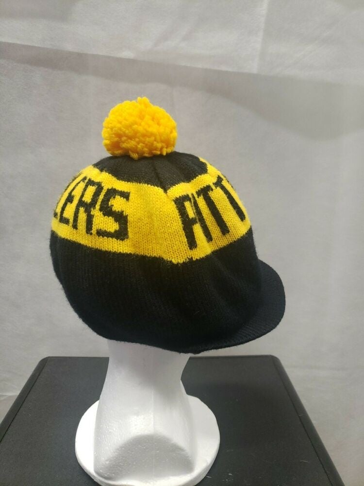 Vintage Pittsburgh Steelers Winter Hat Cap Beanie NFL Football