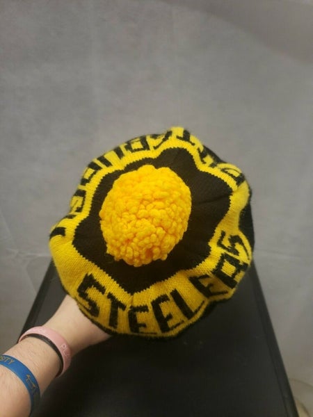 Modern, Accessories, Vintage Pittsburgh Steelers Leather Adjustable  Snapback Hat Usa Made