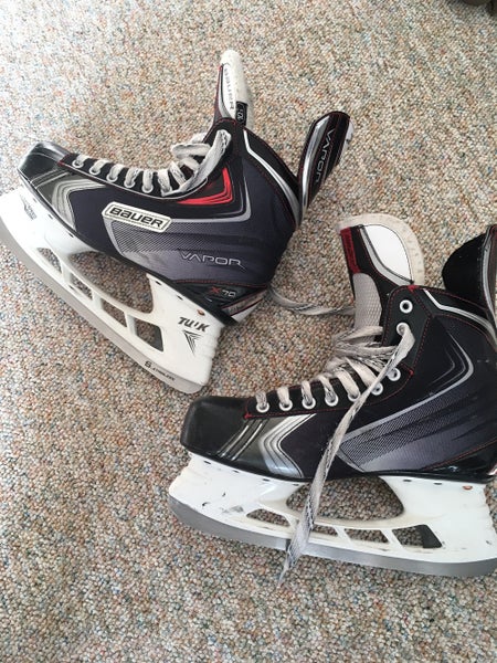 Hockey Skates Senior Used Bauer Vapor X70 Regular Width Size 10.5