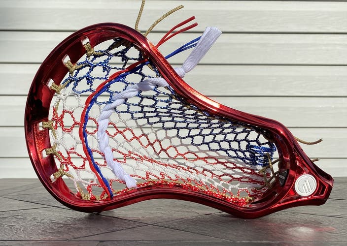 Brand New Red Chromed Maverik Tactik 2.0 With ECD Hero 2.0 Mesh "USA" Edition