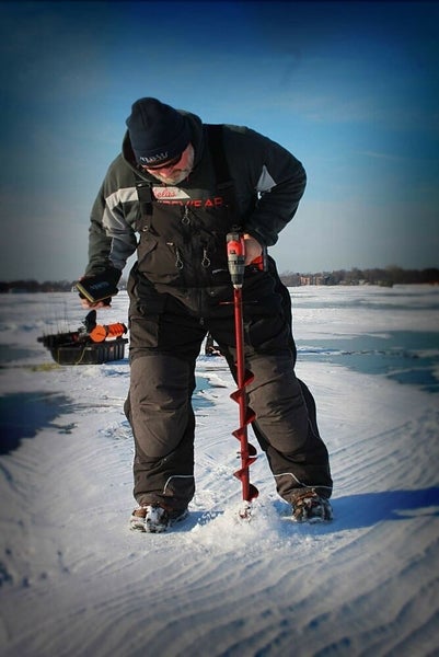 Frabill 2504011 Ice Fishing Coat Safety Gear Jacket Black