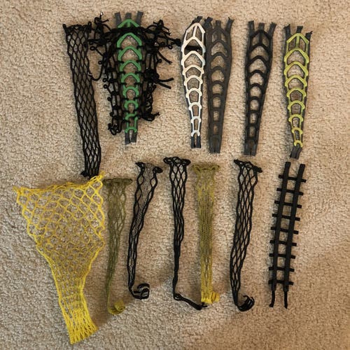 Used Women’s Lacrosse Mesh And Runners