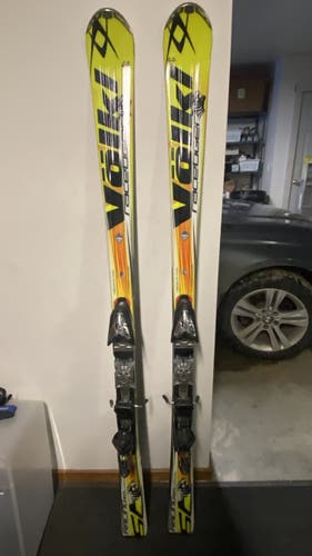 Volkl With Bindings Max Din 12 Racetiger SL Skis