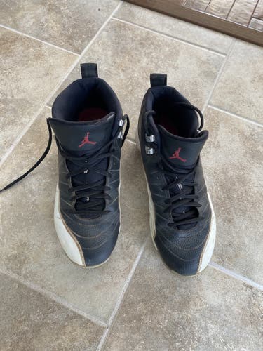 Black Used Metal Air Jordan 12s