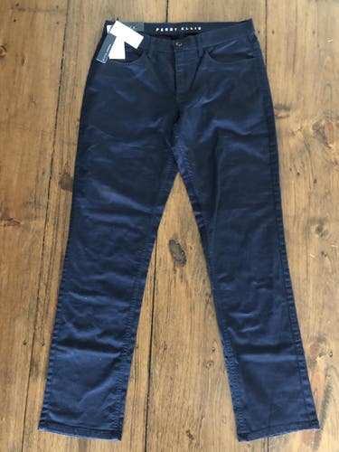New Men’s Perry Ellis Slim Fit stretch Pants.Adult W32XL32