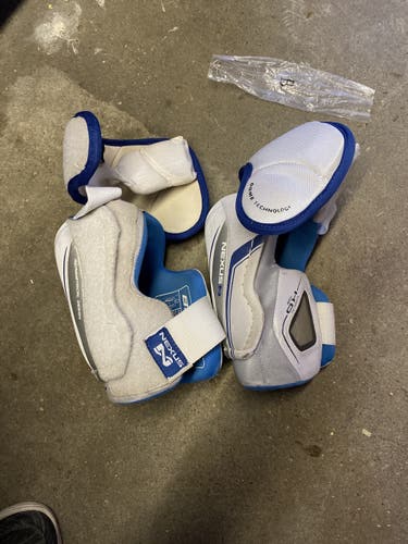 Used Large Bauer Nexus 9000 Elbow Pads Good Condition