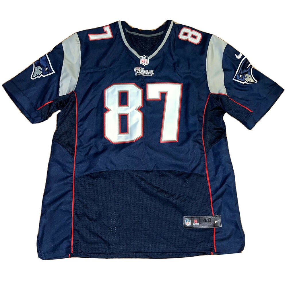 Rob Gronkowski #87 New England Patriots NFL Nike On Field Jersey