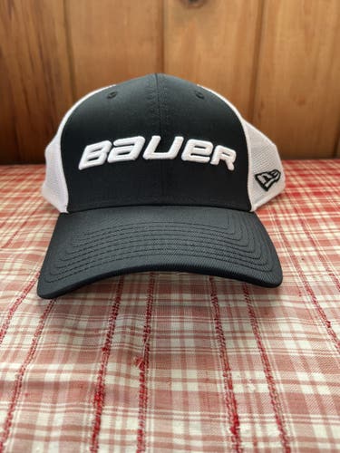 Black Used Large Bauer Hat