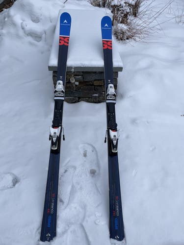Skis Used Unisex 2021 Dynastar Racing Speed WC FIS GS With Bindings Max Din 12