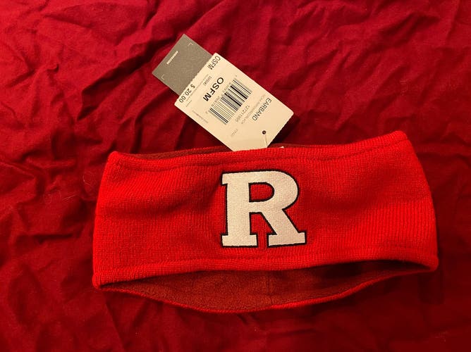 NCAA Rutgers Adidas Earband / Headband * NEW