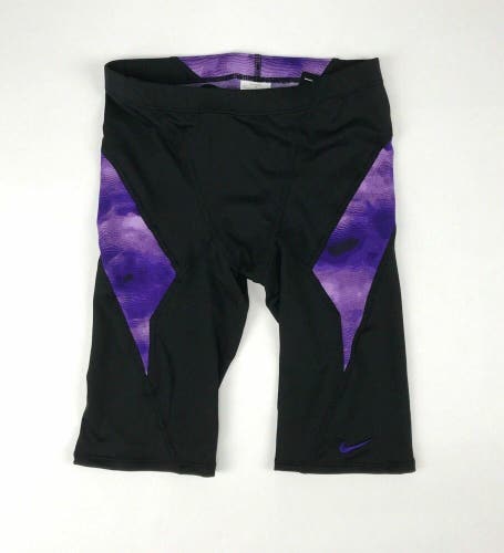 Nike Cloud Competitive Swim Jammer Men's Size 30 Trunk Purple Black NESS7102