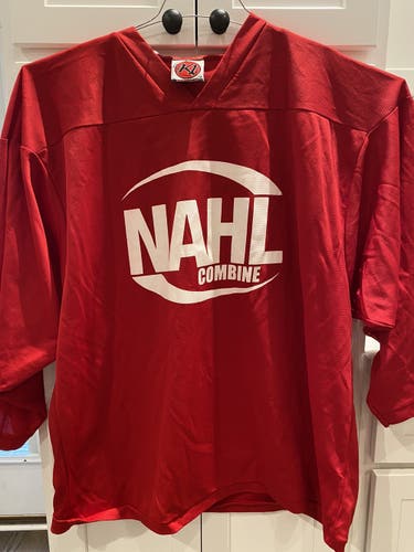 NAHL COMBINE RED PRACTICE JERSEY