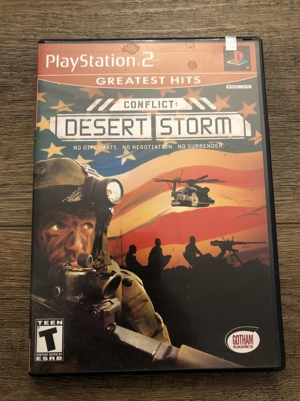Conflict: Desert Storm (Sony PlayStation 2, 2002) PS2 Complete Tested