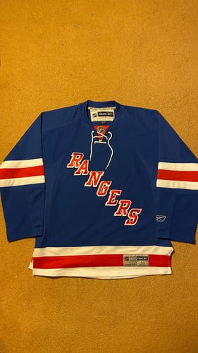 New York Rangers Reebok Premier Jersey Size M MSRP $130