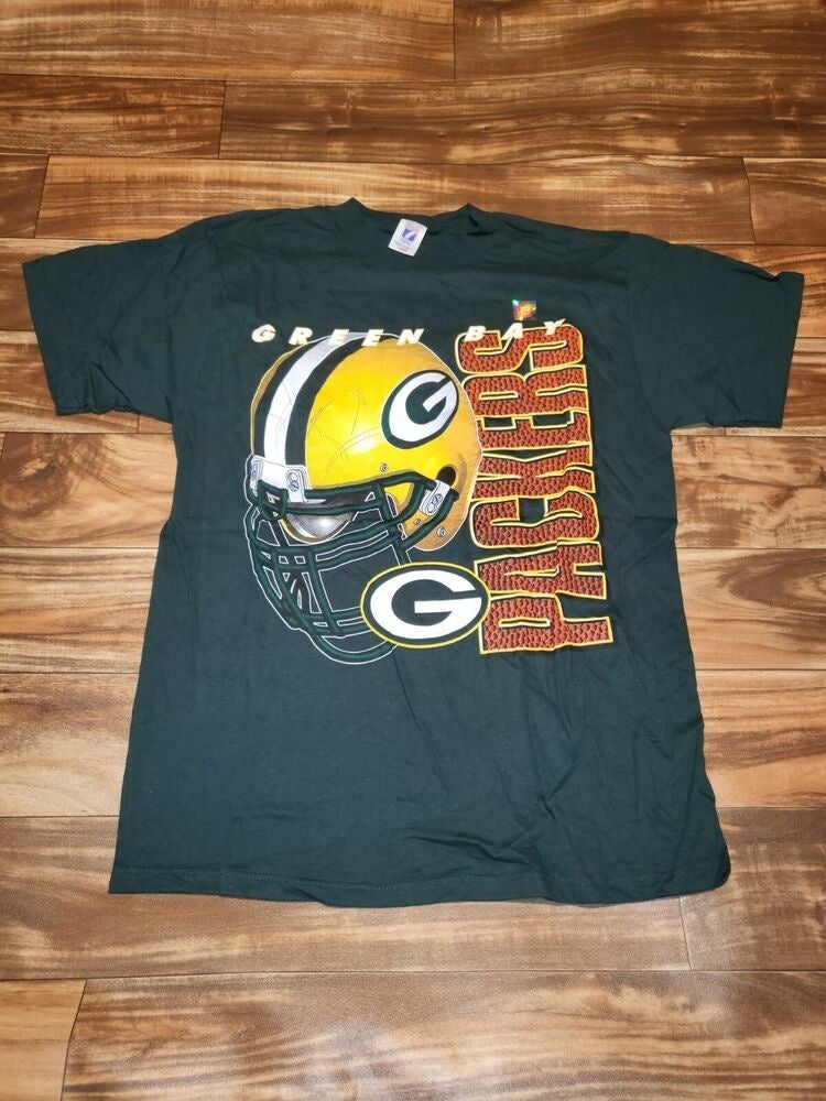 Buy Retro Green Bay Packers T Shirt Size Large Online in India 