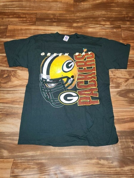 NFL Team Apparel Green Bay Packers Logo Jersey Style Tee Shirt Sz Large |  SidelineSwap