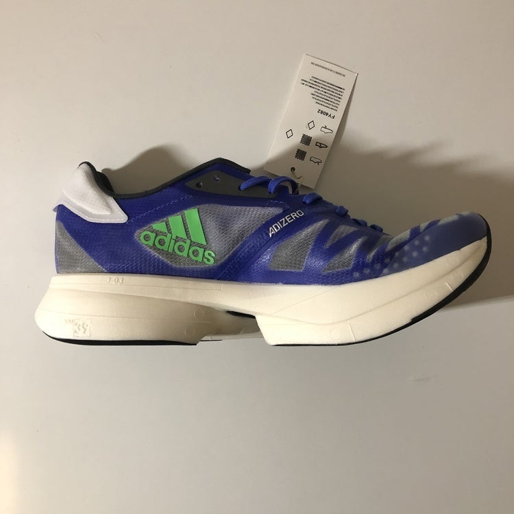 Adidas Adizero Adios Pro 2 Sonic Ink Scream Green Men's Running FY4082 Size  8.5 | SidelineSwap