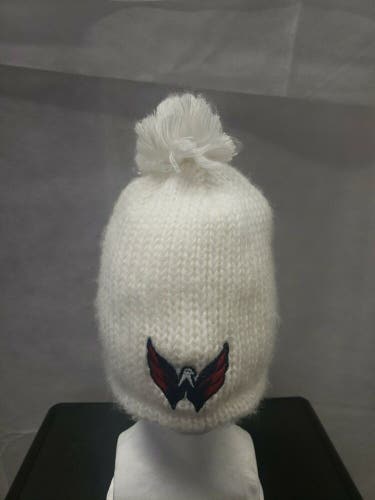 Washington Capitals Reebok White Winter Hat NHL Women's