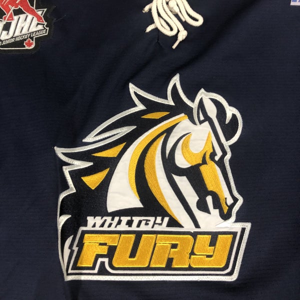 FREE SHIPPING OJHL Whitby Fury Large game jerseys