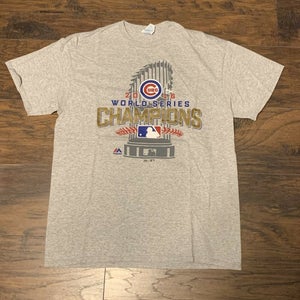 Chicago Cubs 2016 MLB World Series Fall Classic Champions Team Shirt Size Lg