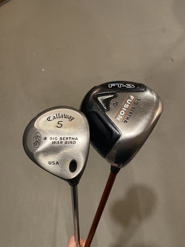 Big Bertha Fusion Driver & War Bird 5 Wood