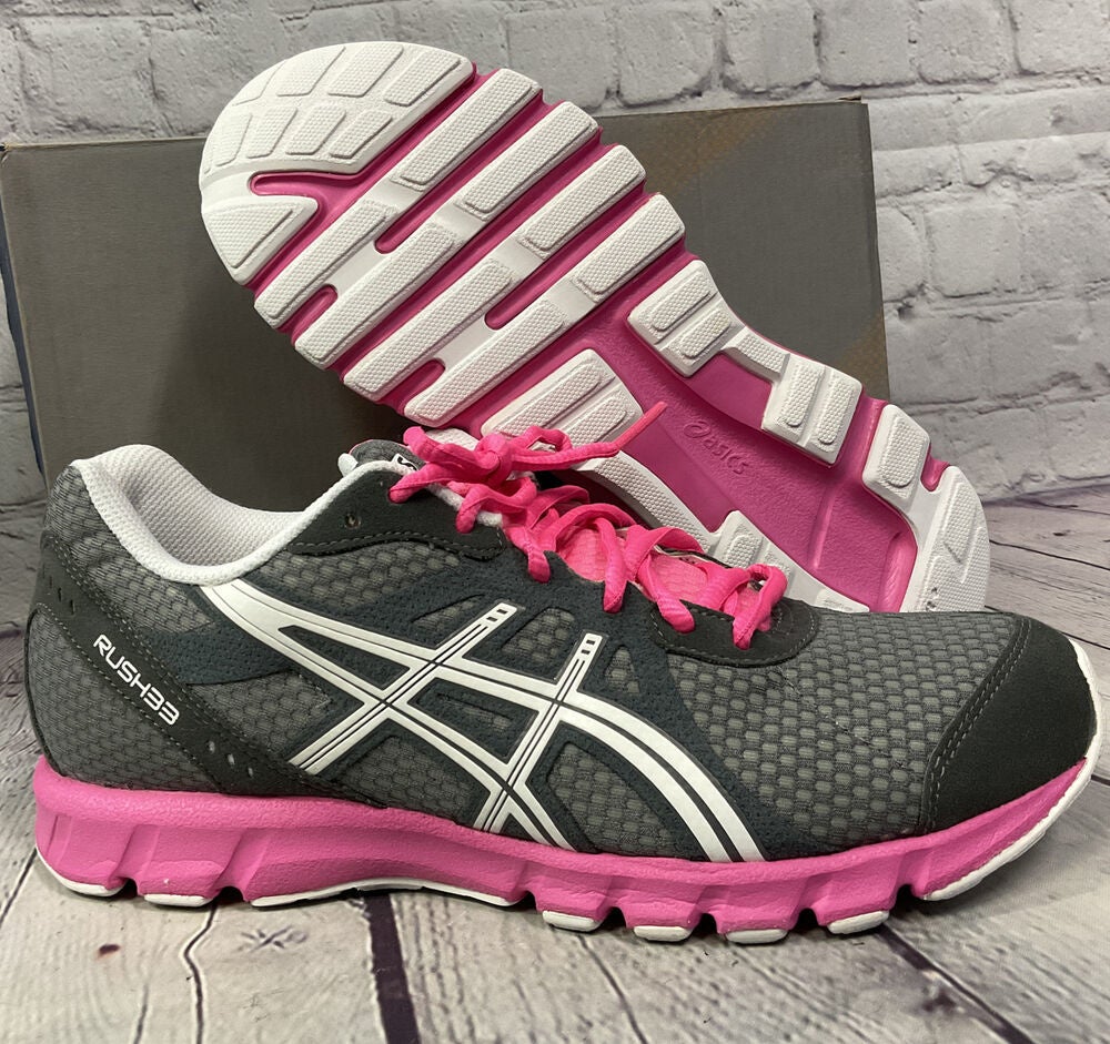 Sophie Thermisch Onhandig Asics Women's Rush 33 Running Shoes Size 8.5 Grey Pink With Tags |  SidelineSwap