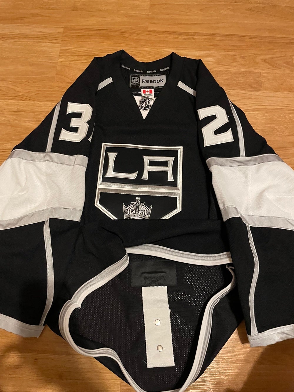 Reebok EDGE NHL Los Angeles Kings Blank or Customized Authentic Third Jersey