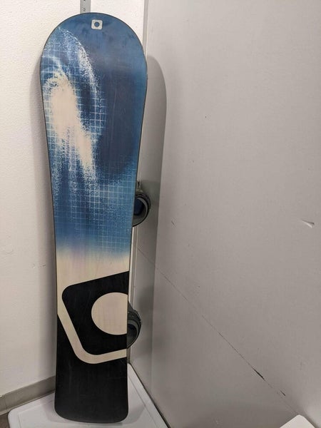 Signature 153 Snowboard w Burton Custom Bindings Size 153 cm Blue