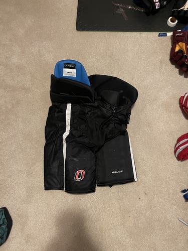 USED Bauer Pro Stock Nexus University Of Nebraska Omaha Large +1” Pants