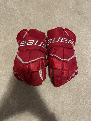 USED Bauer Supreme 2S Pro 14” Pro Stock OSU Gloves