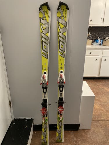 Unisex  Volkl With Bindings Racetiger SL Skis