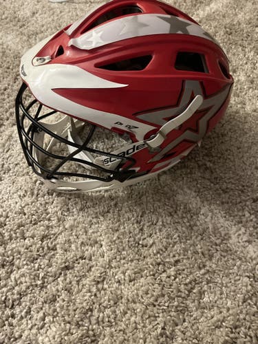 Used Pinkerton academy pro 7 lacrosse helmet.