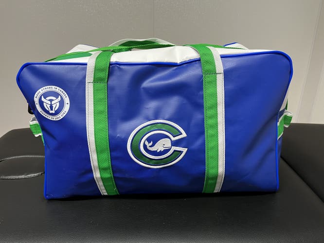Custom CT Whale NEW coaches bag by Stark Hockey
