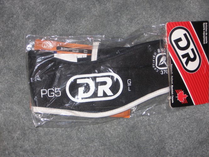 *New DR Dagnault Roland Neck Protector "PG5" LARGE Black -