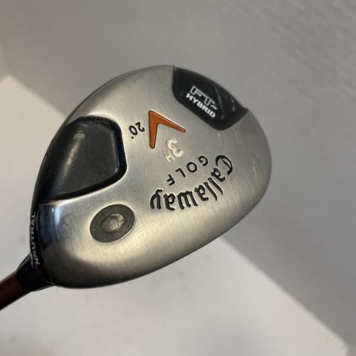 Used Callaway Ft Hybrid 3 Hybrid Ladies Flex Graphite Shaft Hybrid Clubs